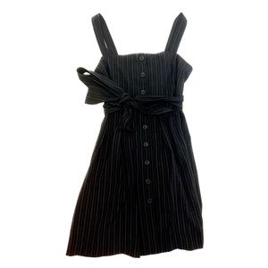 Theory pinstripe dress with pockets!
